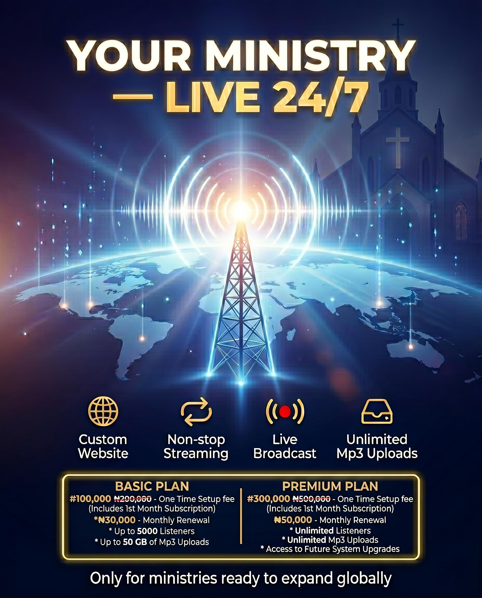 Online radio screen 1