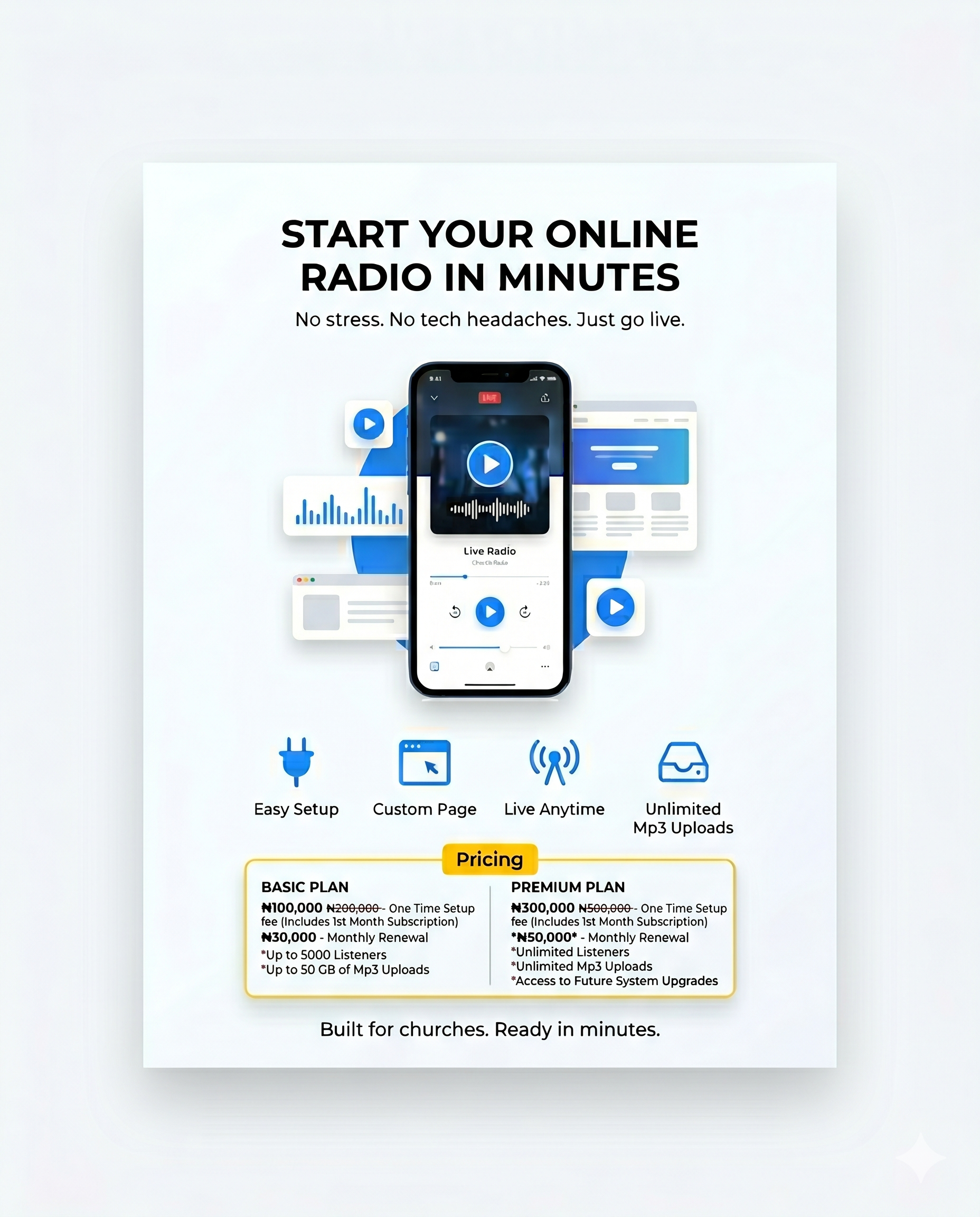 Online radio preview